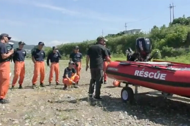 岳南広域消防本部 中野消防署 走行体験会